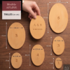 Dimensions des 6 tailles Modèle Ayline
